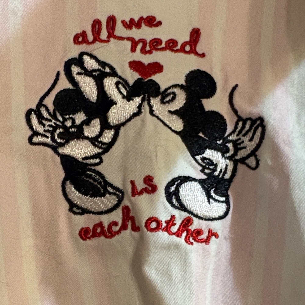 Disney for Unique Vintage White and Red Women's Dress - Picture 3 of 6